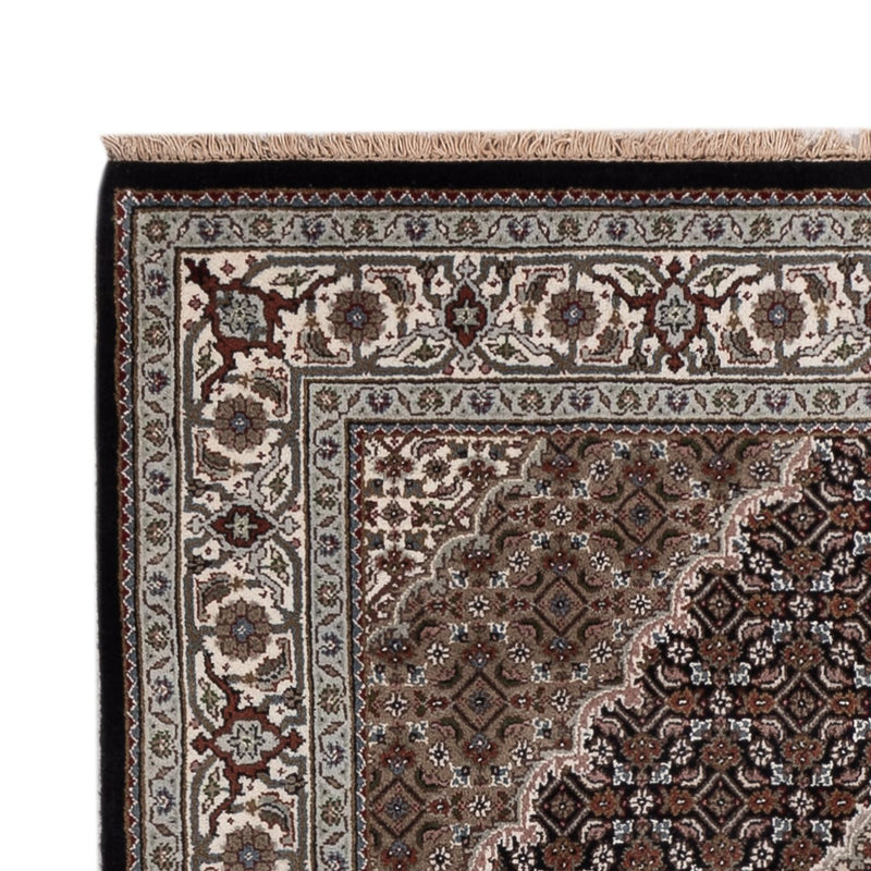 Oosters tapijt - Tabriz - 188 x 123 cm - donker beige