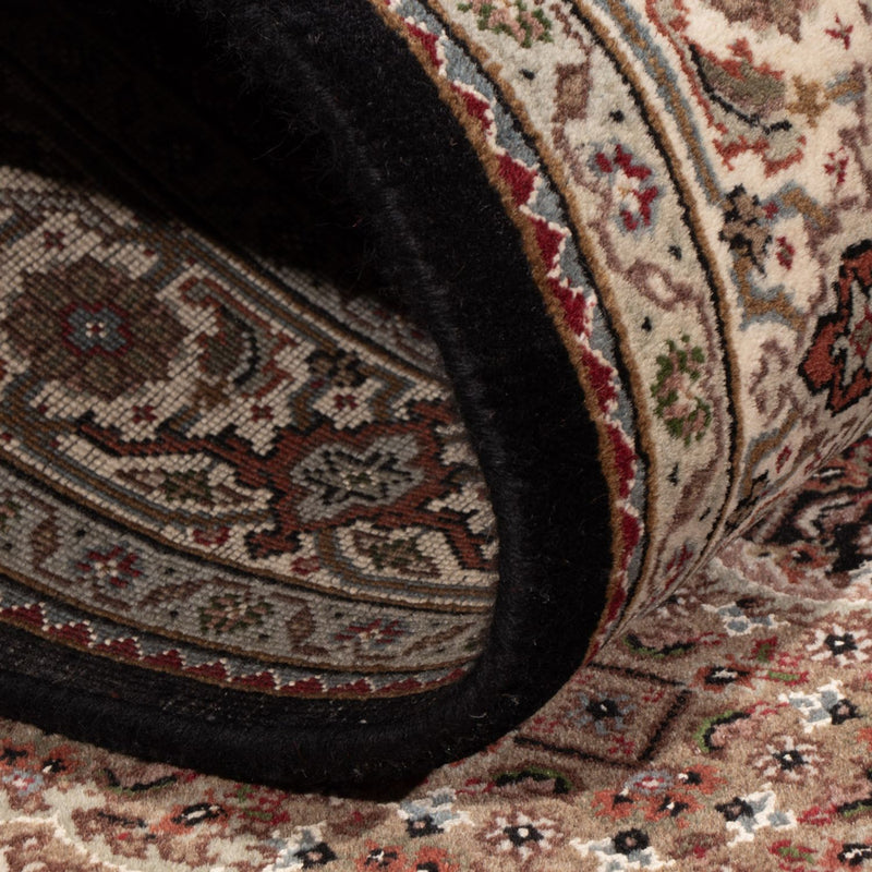 Oosters tapijt - Tabriz - 188 x 123 cm - donker beige