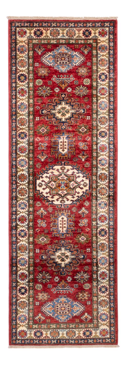 Loper Ziegler Tapijt - Kazak - 245 x 77 cm - rood