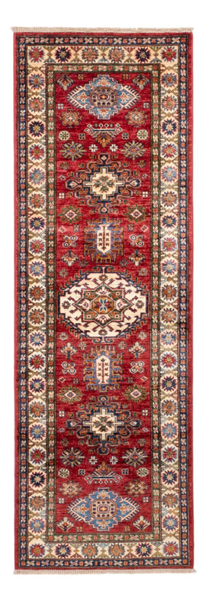 Loper Ziegler Tapijt - Kazak - 245 x 77 cm - rood
