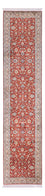 Loper Zijden tapijt - Kashmir Silk - 363 x 79 cm - rood