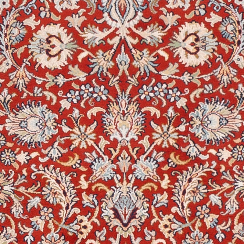 Loper Zijden tapijt - Kashmir Silk - 363 x 79 cm - rood
