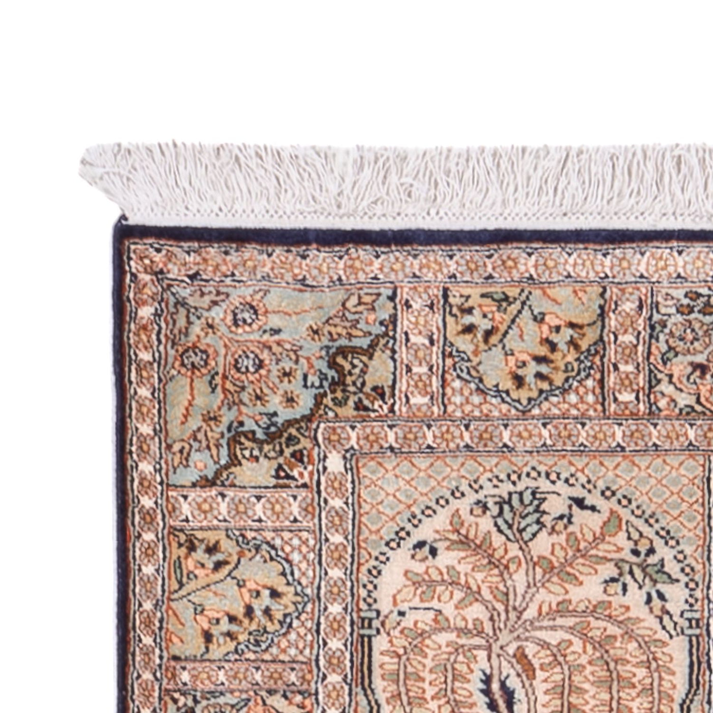 Kasjmir zijde Tapijt 236x80cm - Oosters Tapijt