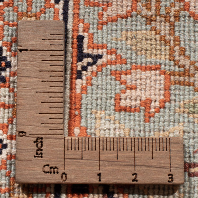 Loper Zijden tapijt - Kashmir Silk - 236 x 80 cm - donker beige