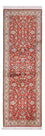 Loper Zijden tapijt - Kashmir Silk - 241 x 76 cm - rood