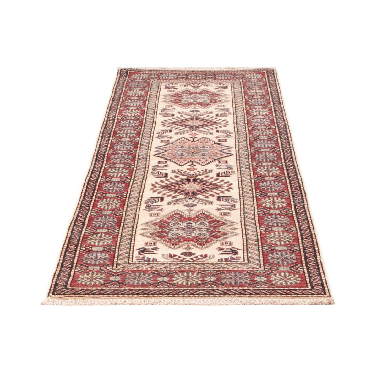 Loper Ziegler Tapijt - Kazak - 207 x 74 cm - beige