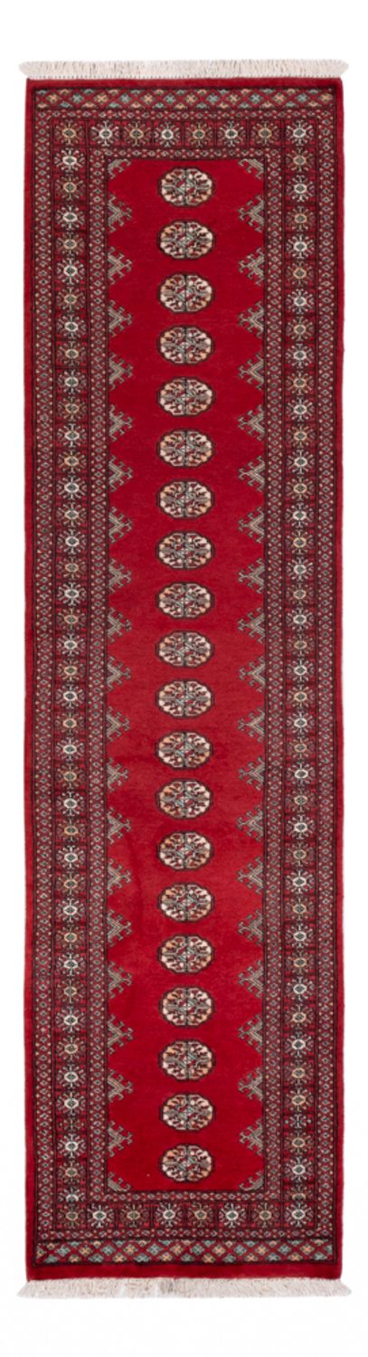 Loper Pakistaans tapijt - 304 x 77 cm - rood