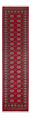 Loper Pakistaans tapijt - 312 x 79 cm - rood