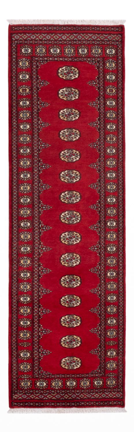 Loper Pakistaans tapijt - 272 x 80 cm - rood