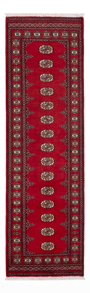 Loper Pakistaans tapijt - 272 x 80 cm - rood