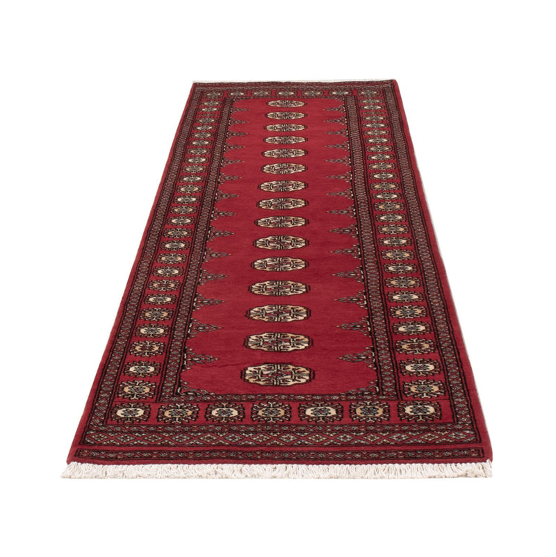 Loper Pakistaans tapijt - 272 x 80 cm - rood