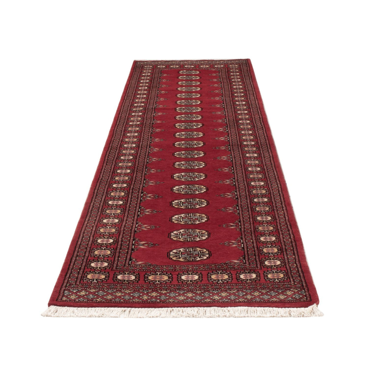 Loper Pakistaans tapijt - 317 x 78 cm - rood