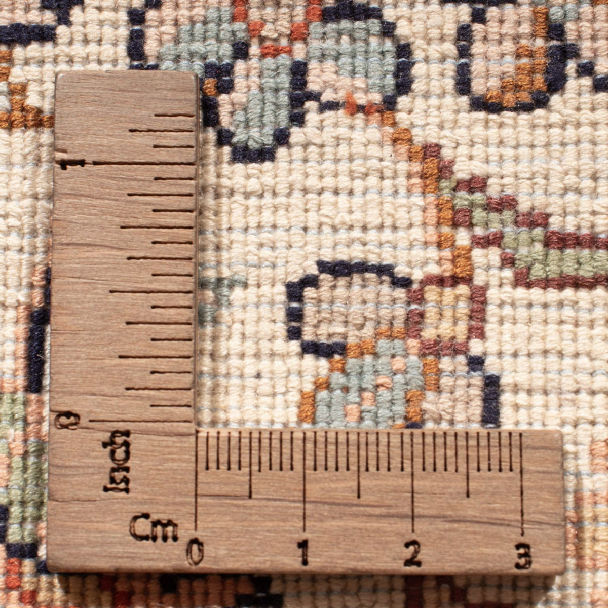 Loper Zijden tapijt - Kashmir Silk - 307 x 77 cm - beige