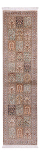 Kasjmir zijde Tapijt 304x79cm - Oosters Tapijt