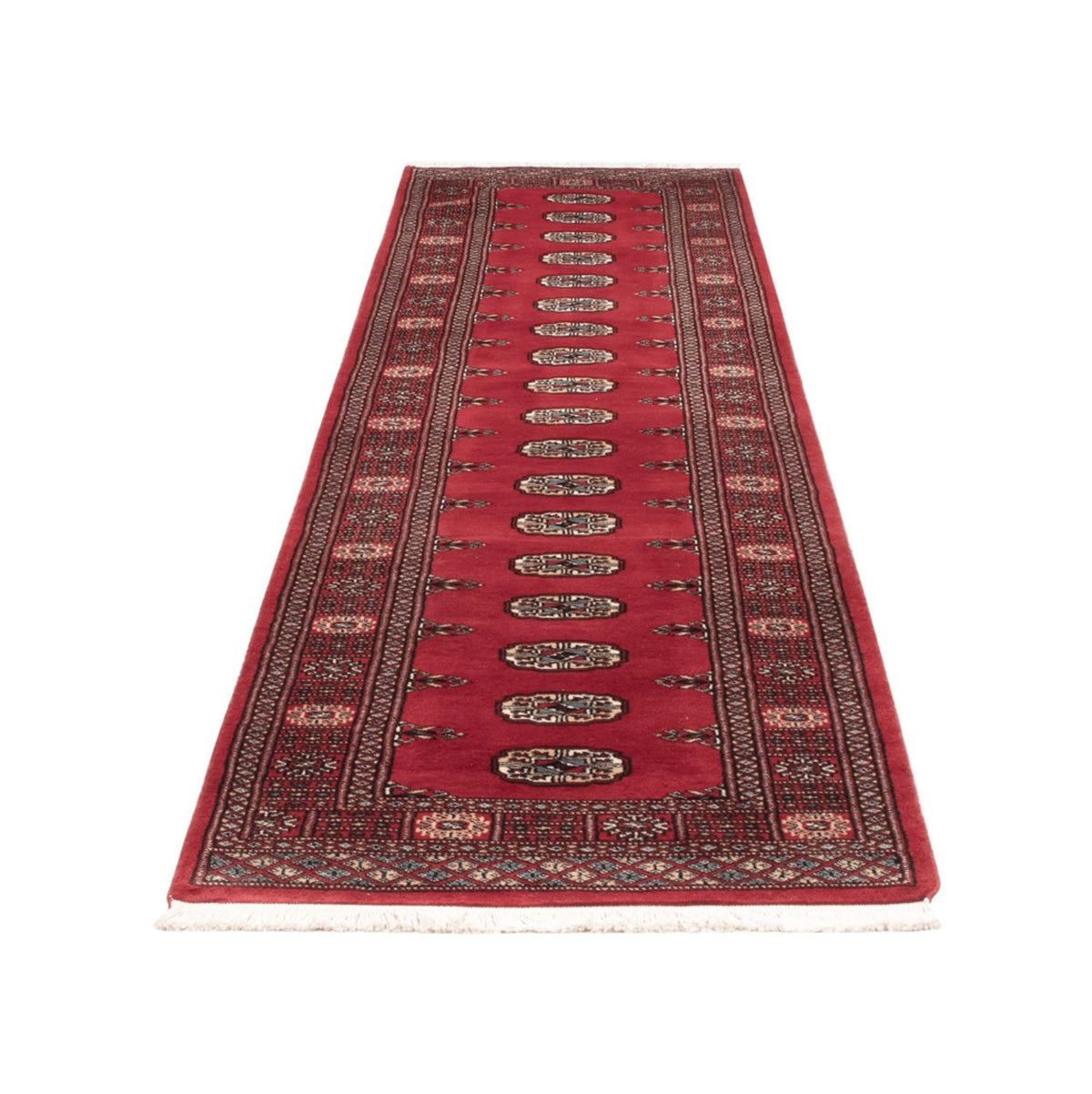 Loper Pakistaans tapijt - 331 x 77 cm - rood