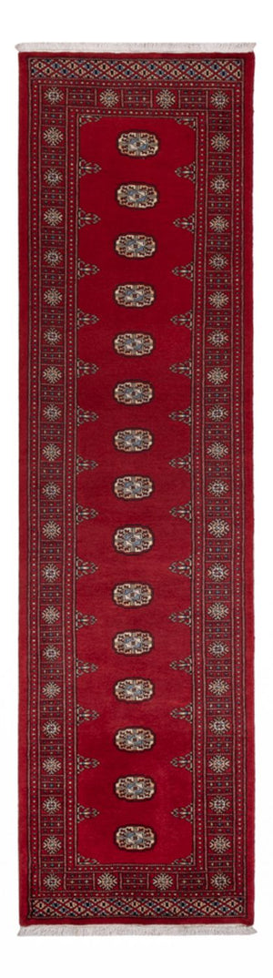 Loper Pakistaans tapijt - 323 x 80 cm - rood