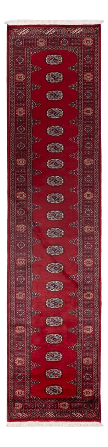 Loper Pakistaans tapijt - 343 x 77 cm - rood