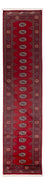 Loper Pakistaans tapijt - 343 x 77 cm - rood