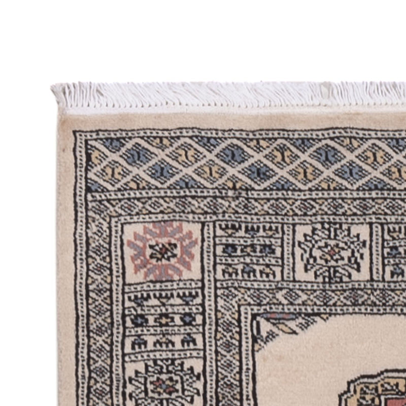 Loper Pakistaans tapijt - 358 x 80 cm - beige