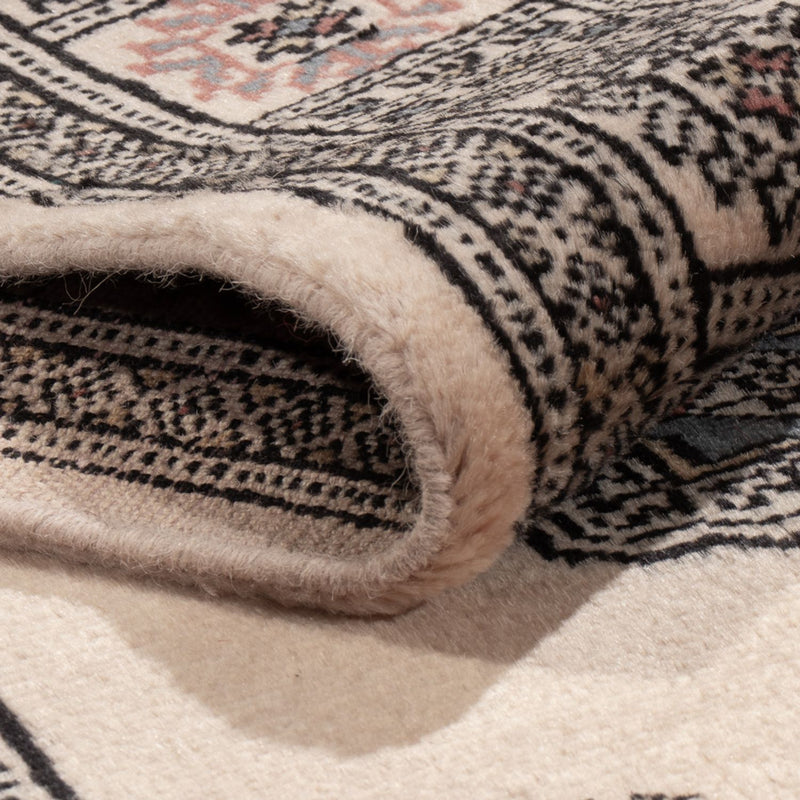 Loper Pakistaans tapijt - 358 x 80 cm - beige