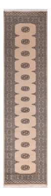 Loper Pakistaans tapijt - 326 x 79 cm - beige