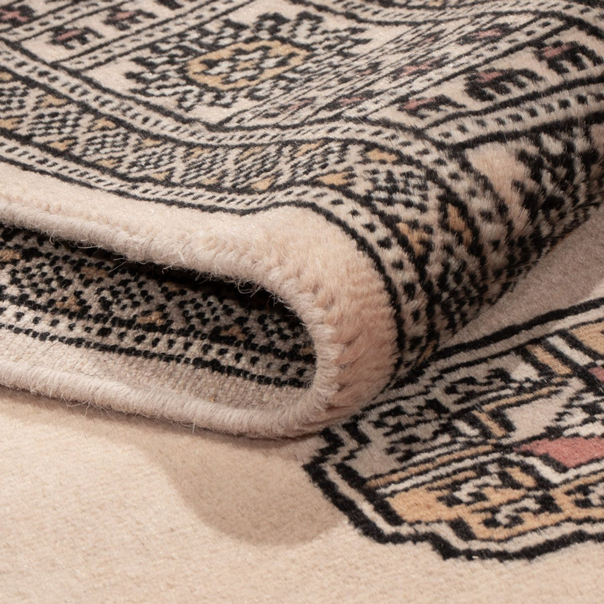 Loper Pakistaans tapijt - 326 x 79 cm - beige