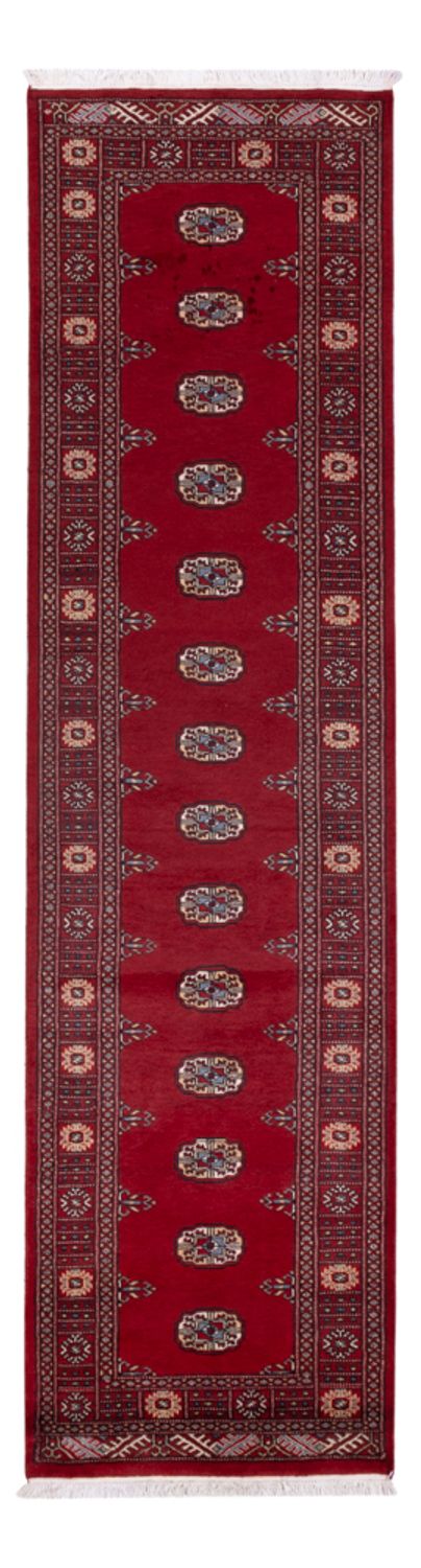 Loper Pakistaans tapijt - 319 x 79 cm - rood