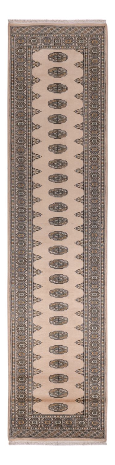 Loper Pakistaans tapijt - 361 x 79 cm - beige