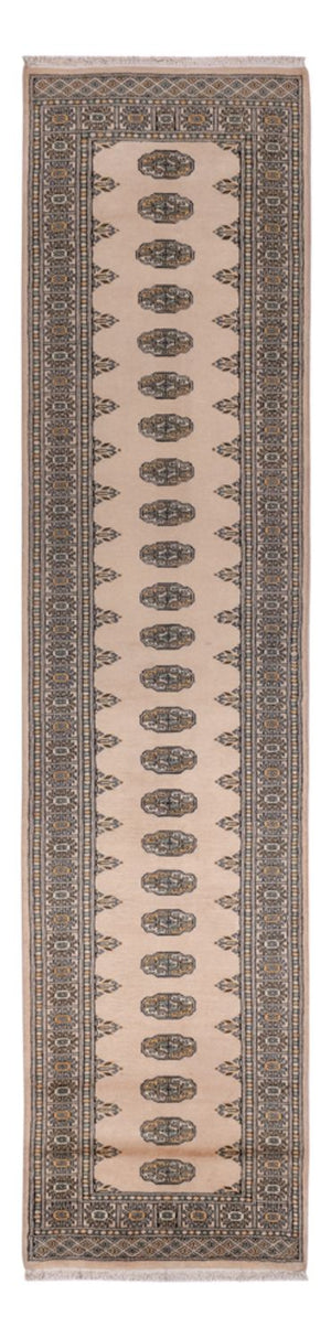 Loper Pakistaans tapijt - 361 x 79 cm - beige