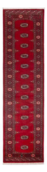Loper Pakistaans tapijt - 322 x 79 cm - rood