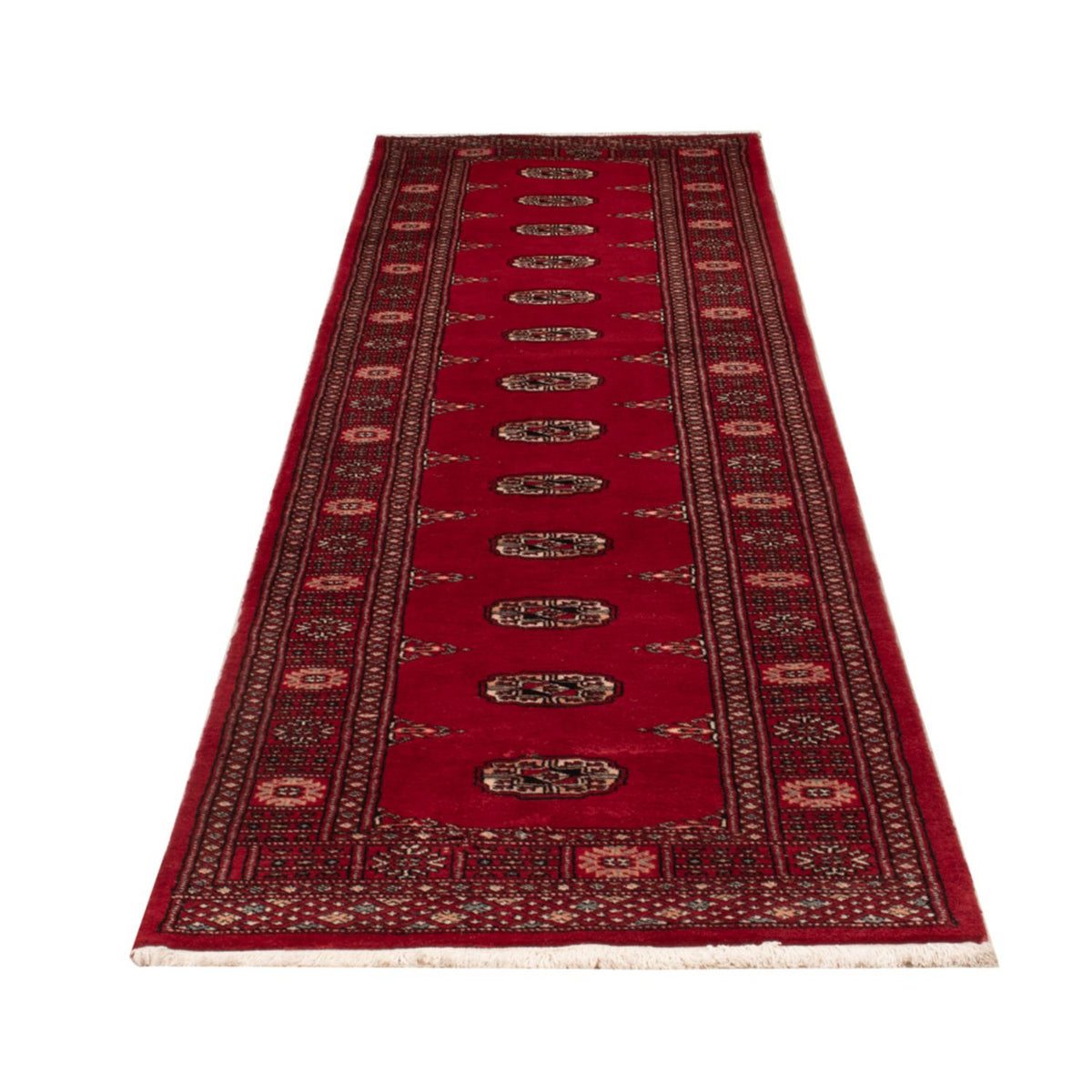 Loper Pakistaans tapijt - 322 x 79 cm - rood