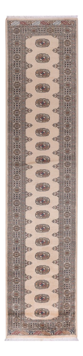 Loper Pakistaans tapijt - 351 x 78 cm - beige