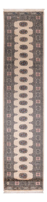 Loper Pakistaans tapijt - 341 x 77 cm - beige
