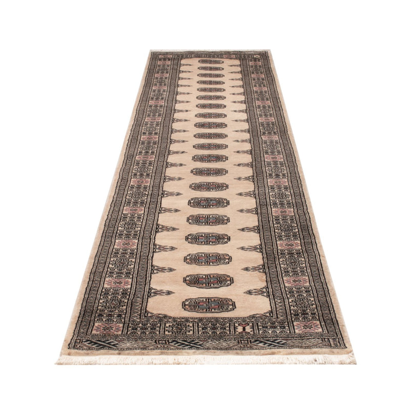 Loper Pakistaans tapijt - 341 x 77 cm - beige