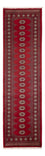Loper Pakistaans tapijt - 286 x 79 cm - rood