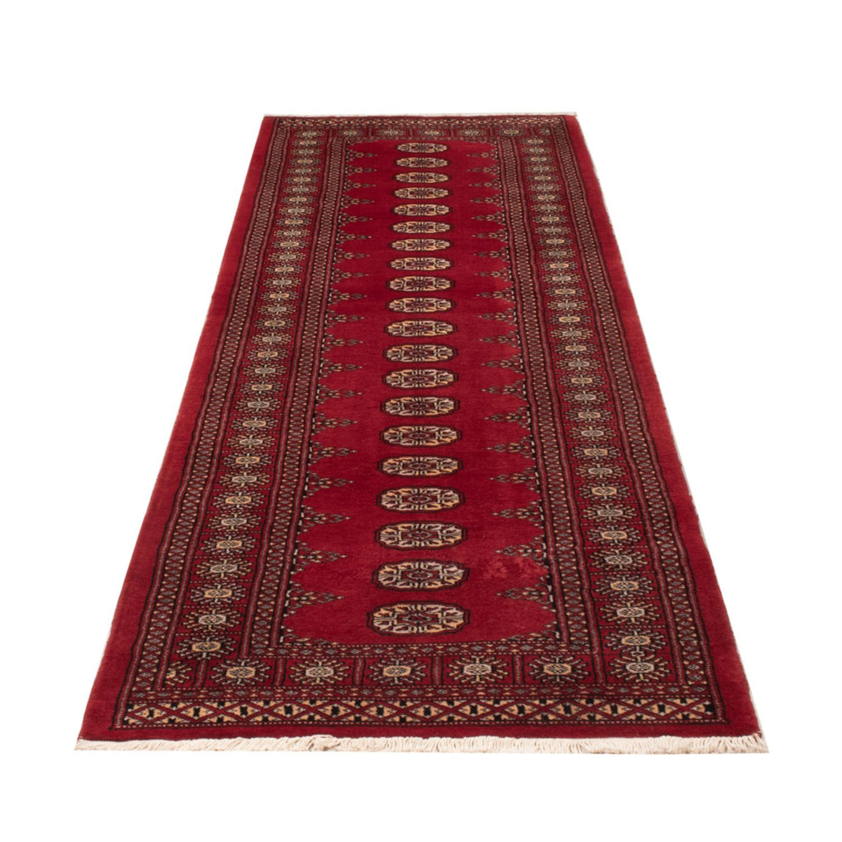 Loper Pakistaans tapijt - 286 x 79 cm - rood