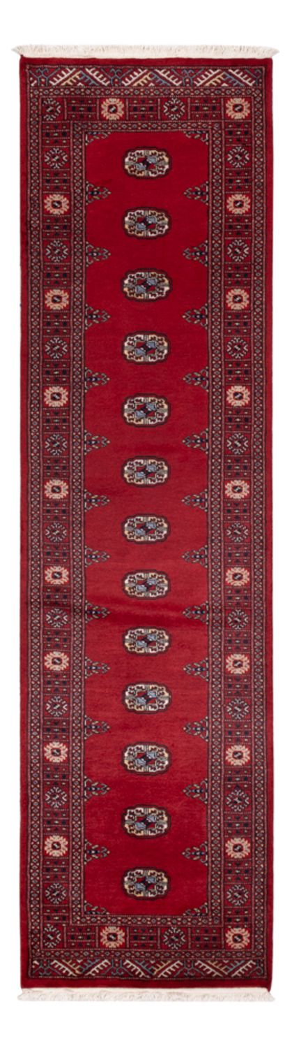 Loper Pakistaans tapijt - 301 x 79 cm - rood