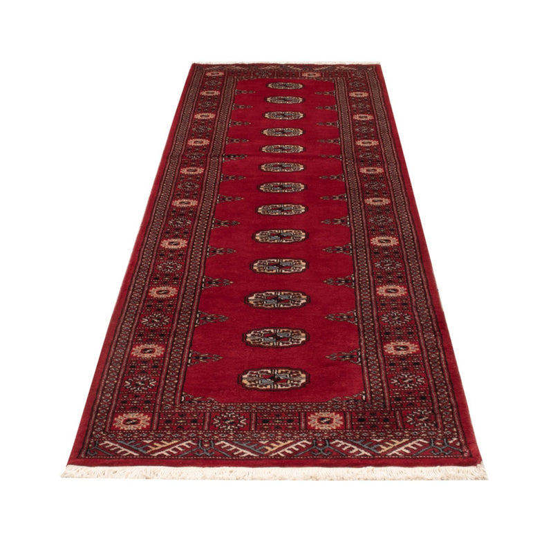 Loper Pakistaans tapijt - 301 x 79 cm - rood