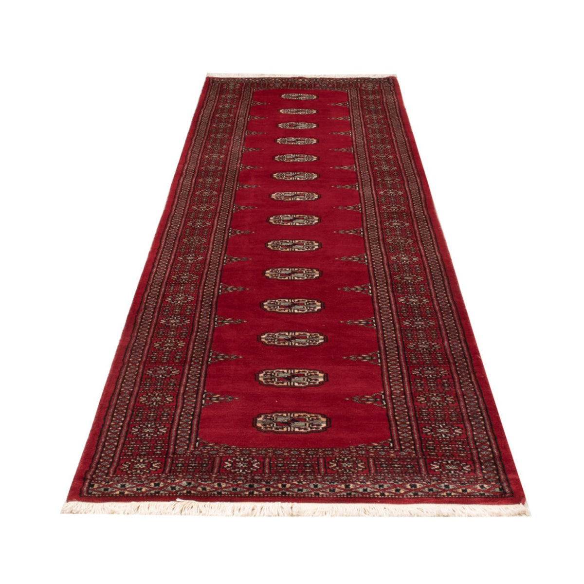 Loper Pakistaans tapijt - 311 x 78 cm - rood