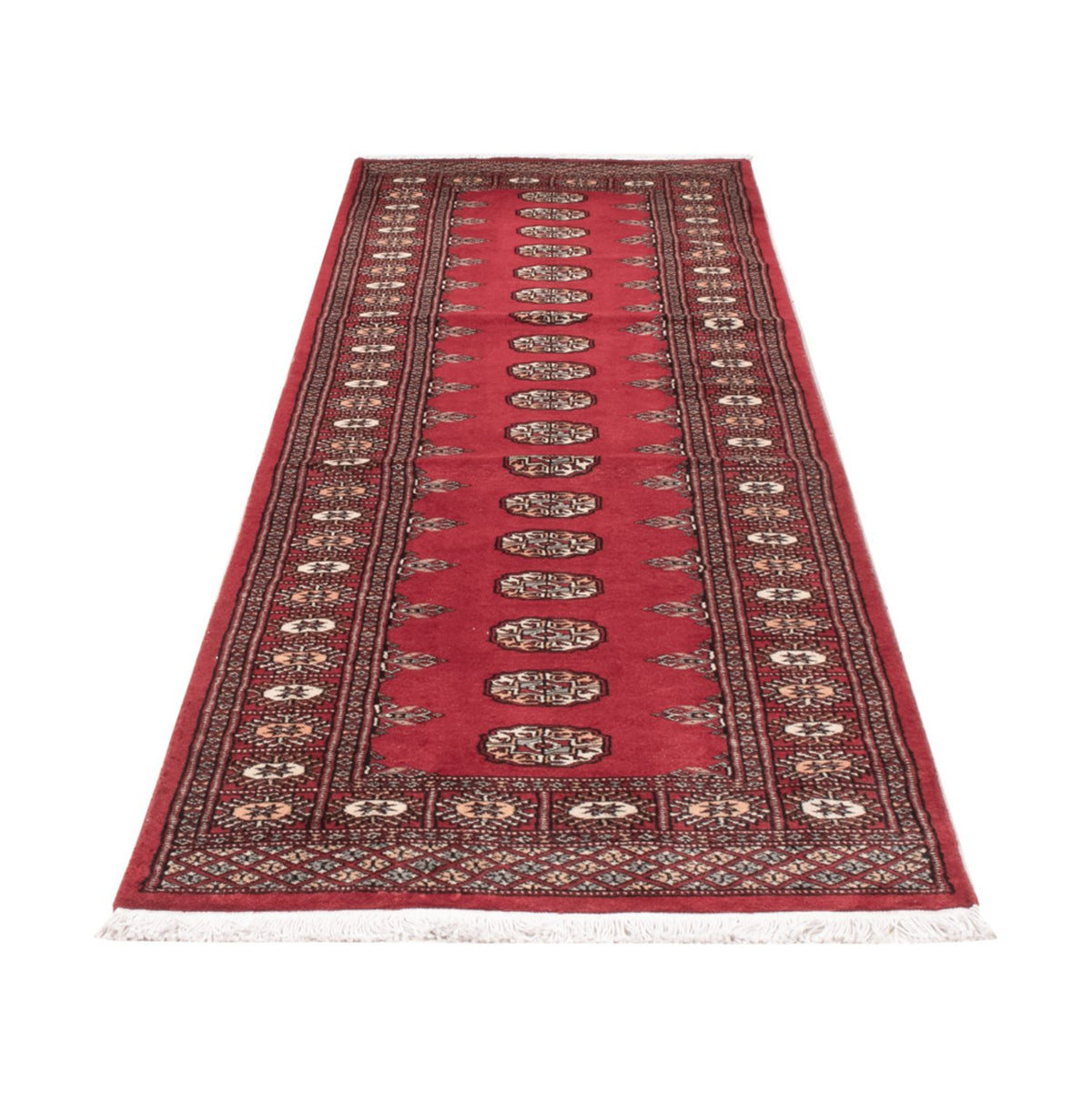 Loper Pakistaans tapijt - 289 x 78 cm - rood