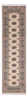Loper Pakistaans tapijt - 288 x 79 cm - beige