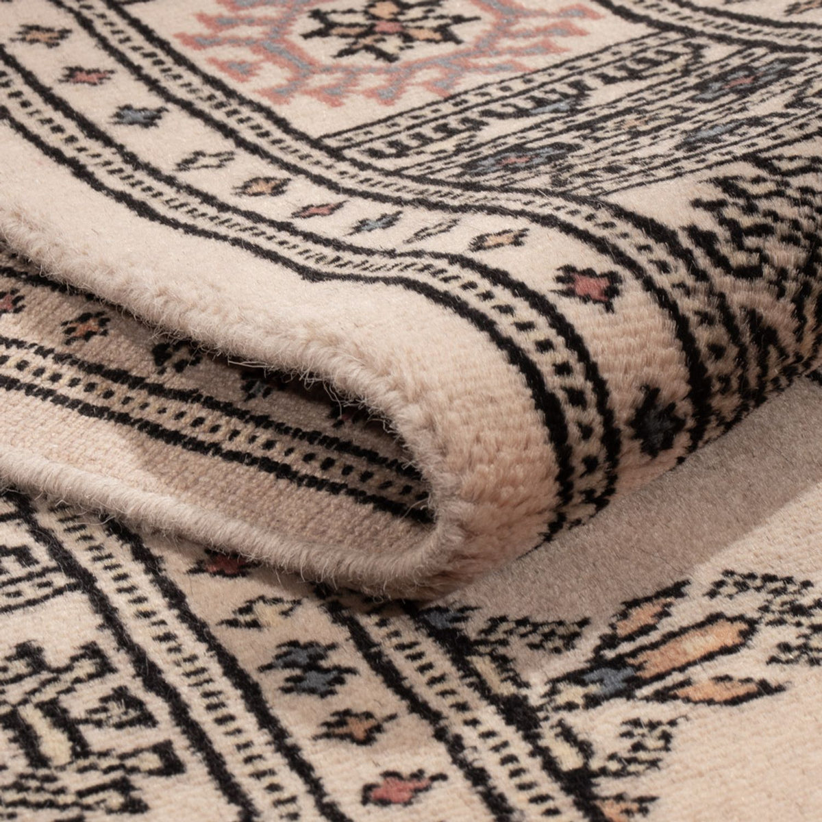 Loper Pakistaans tapijt - 288 x 79 cm - beige