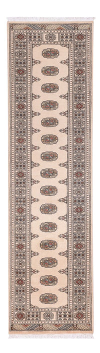 Loper Pakistaans tapijt - 315 x 79 cm - beige