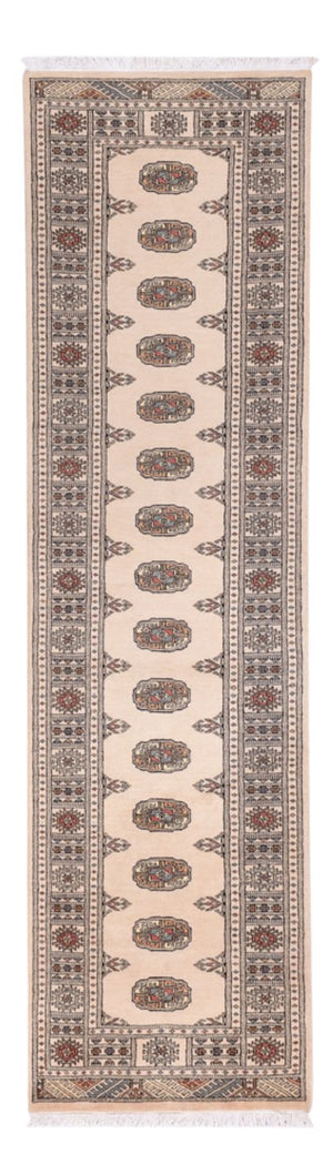 Loper Pakistaans tapijt - 315 x 79 cm - beige