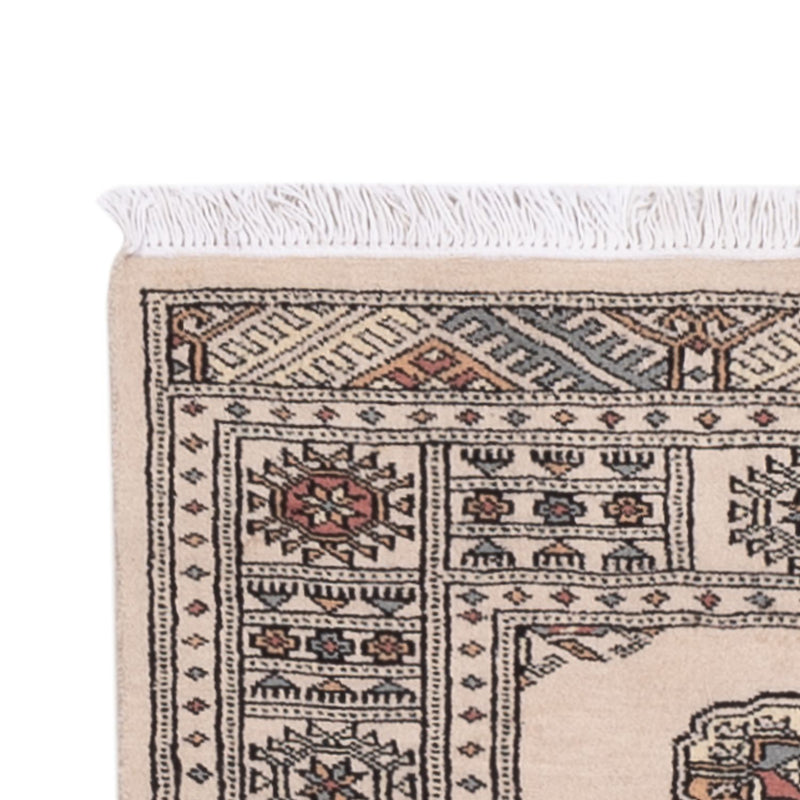 Loper Pakistaans tapijt - 315 x 79 cm - beige