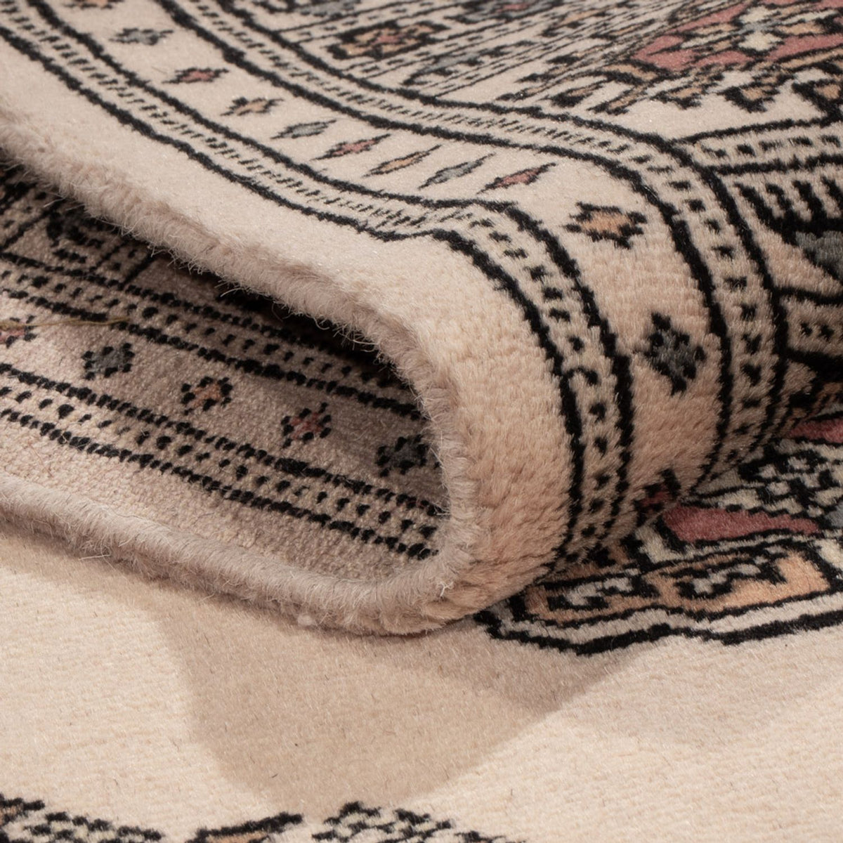 Loper Pakistaans tapijt - 315 x 79 cm - beige