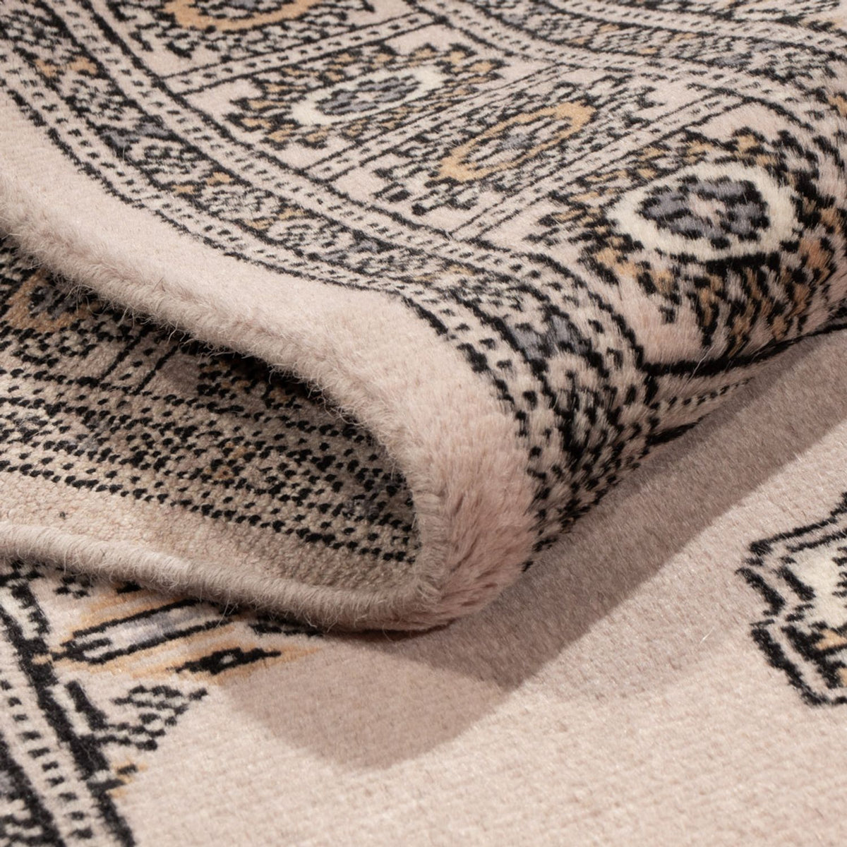 Loper Pakistaans tapijt - 302 x 79 cm - beige