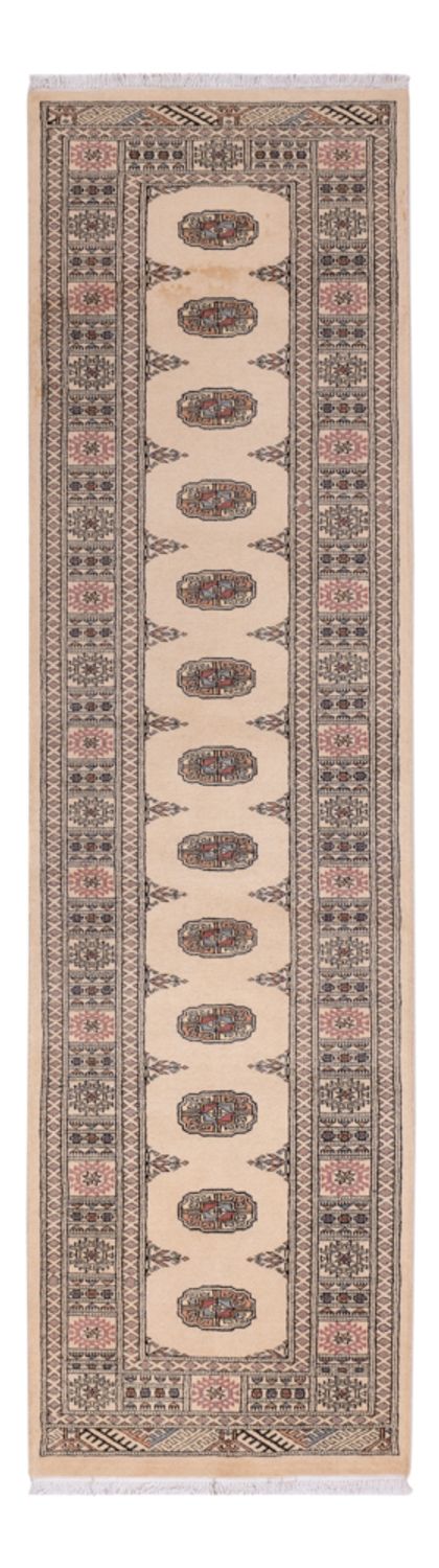 Loper Pakistaans tapijt - 309 x 79 cm - beige