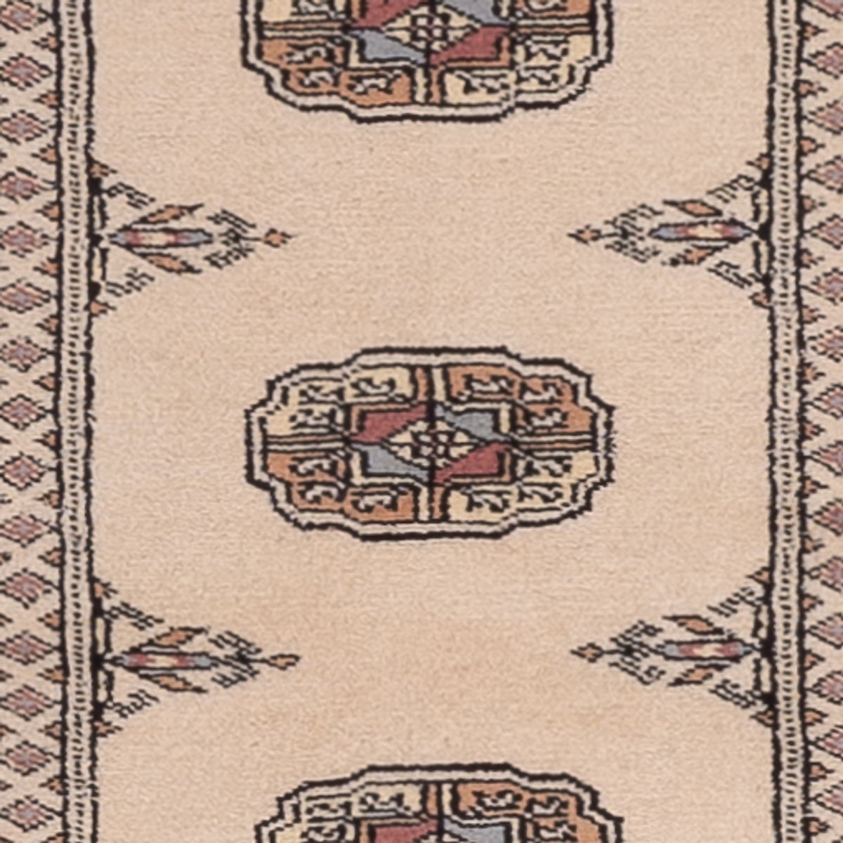 Loper Pakistaans tapijt - 309 x 79 cm - beige