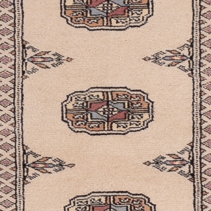 Loper Pakistaans tapijt - 309 x 79 cm - beige
